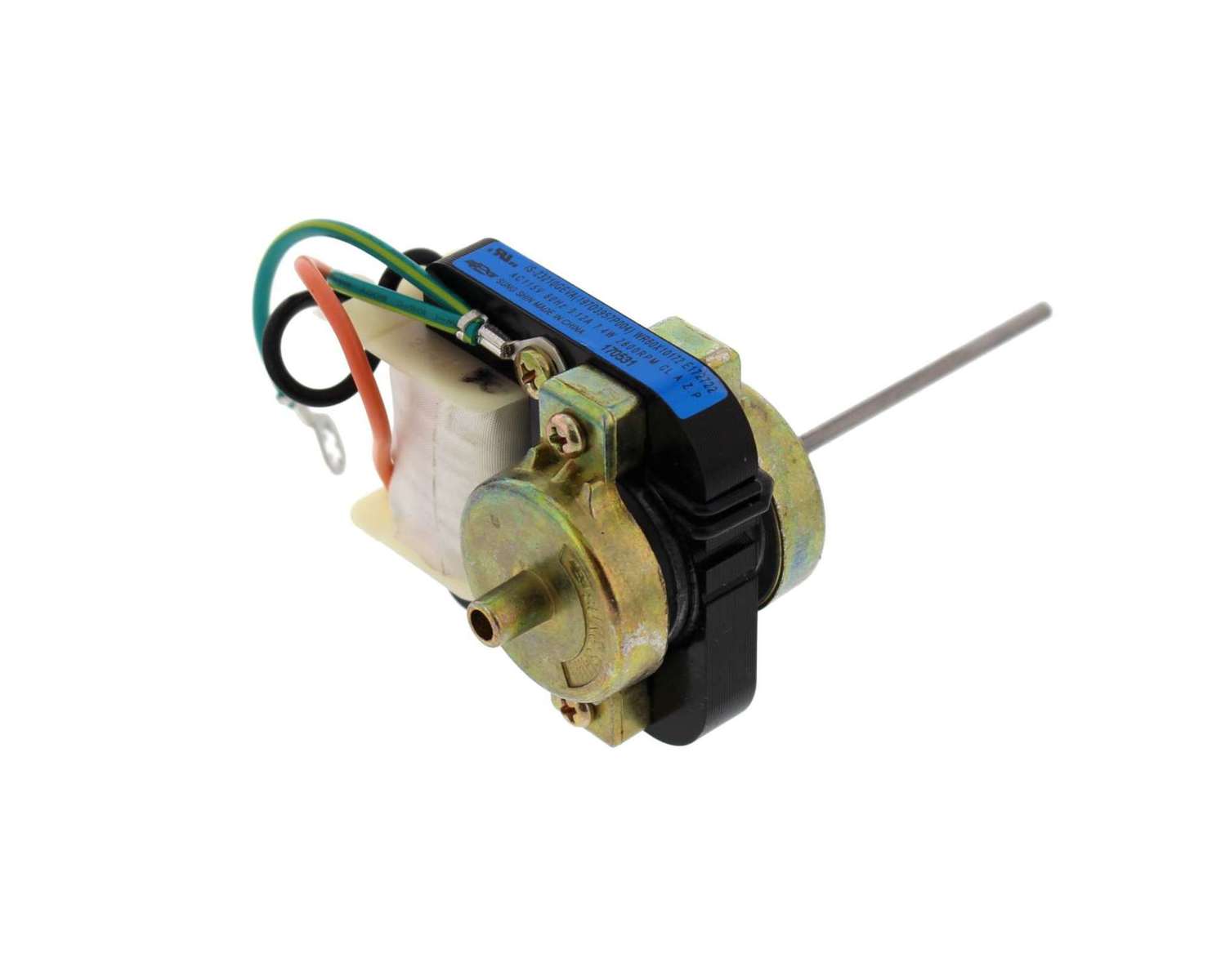 WG03F02225 - Genuine OEM GE Refrigerator Evaporator Fan Motor